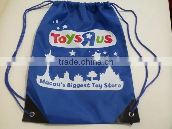 Factory direct sale colorful printing drawstring backpack wholesale