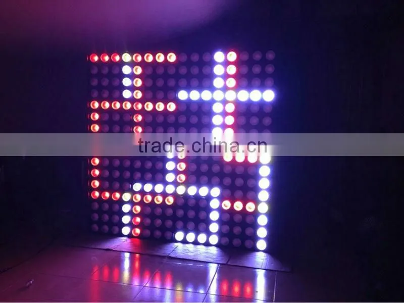 25x10w rgb 3 in 1 full color concert led dmx matrix blinder