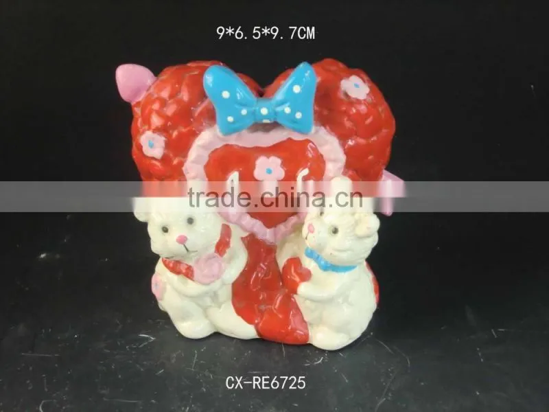 human figure high grade ceramic gift for new couple for weddings