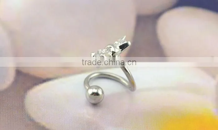 lip ring labret studs flower eyebrow rings helix ear piercing