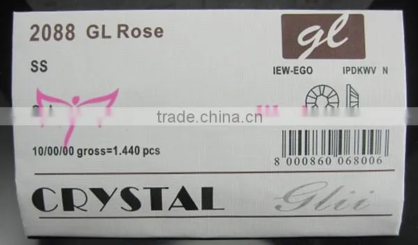 AB pink rose rhinestone,hot-fix flat rhinestone
