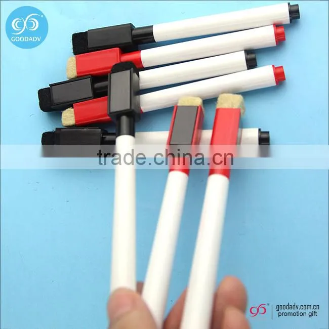 Guangdong wholesale promotional gifts felt tip erasable marker pen washable markers
