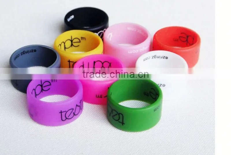 Colorful Silicone Finger Ring