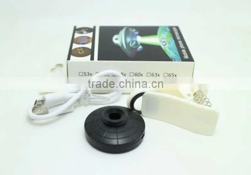 usb rechargeable LED light digital microscope 70x optical smart microscope