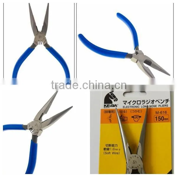keiba T-316s T-346s long nose Cutting Pliers dongguan manufacturing