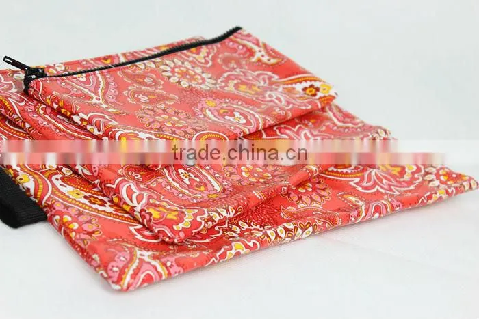 Custom cute PP Woven makeup pouch