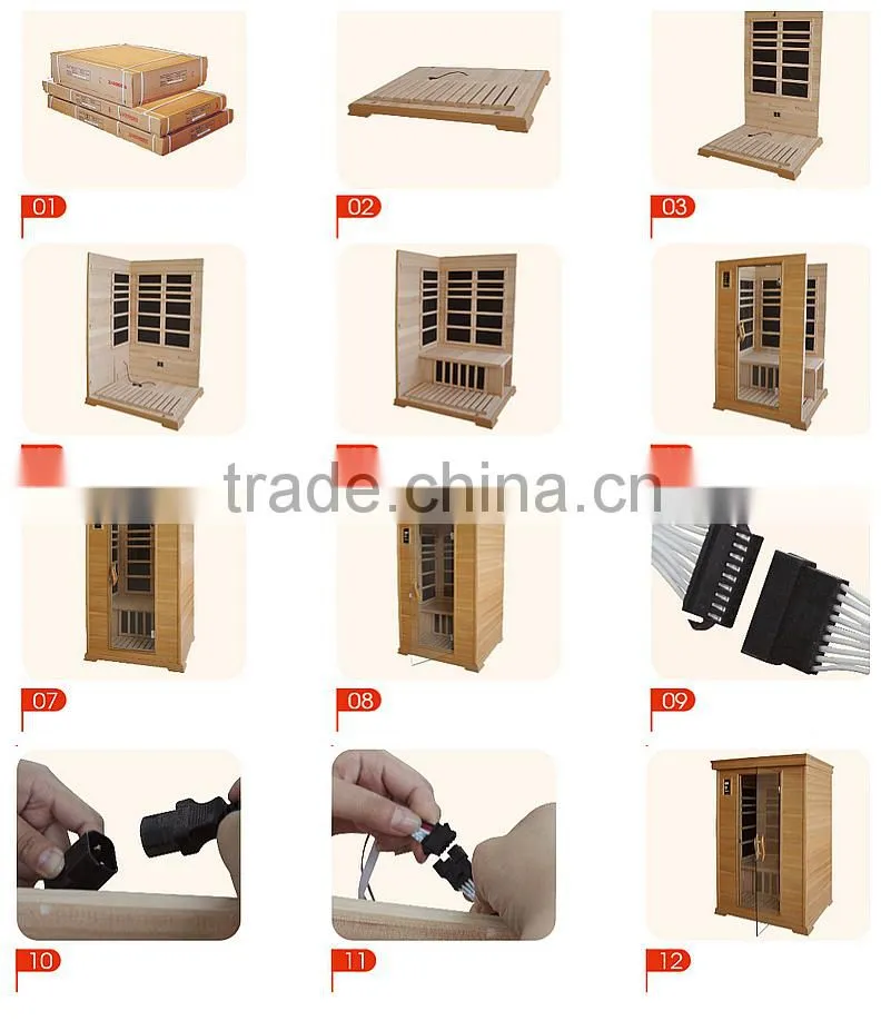 wood sauna room,dry sauna room,cheapest sauna room