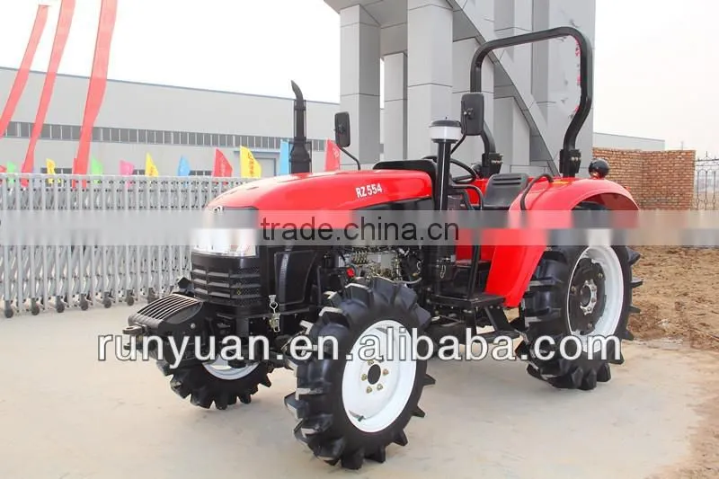 best-selling 55hp farm 4x4 mini tractor RZ554 tractor