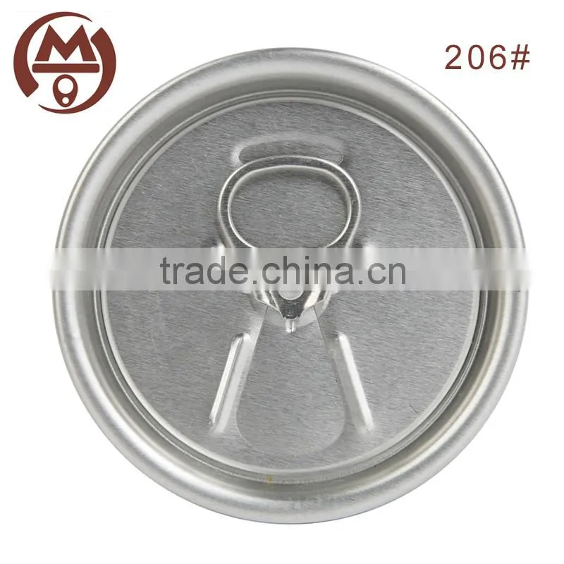 57mm 206# partial pouring aluminum beverage drink can cover