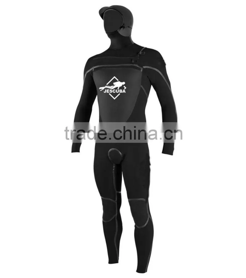 2PCS hooded wetsuits, long john wetsuits, spear fishing wetsuits