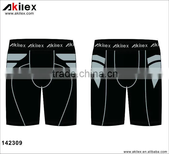 2014 high quality running shorts men compression shorts with low moq