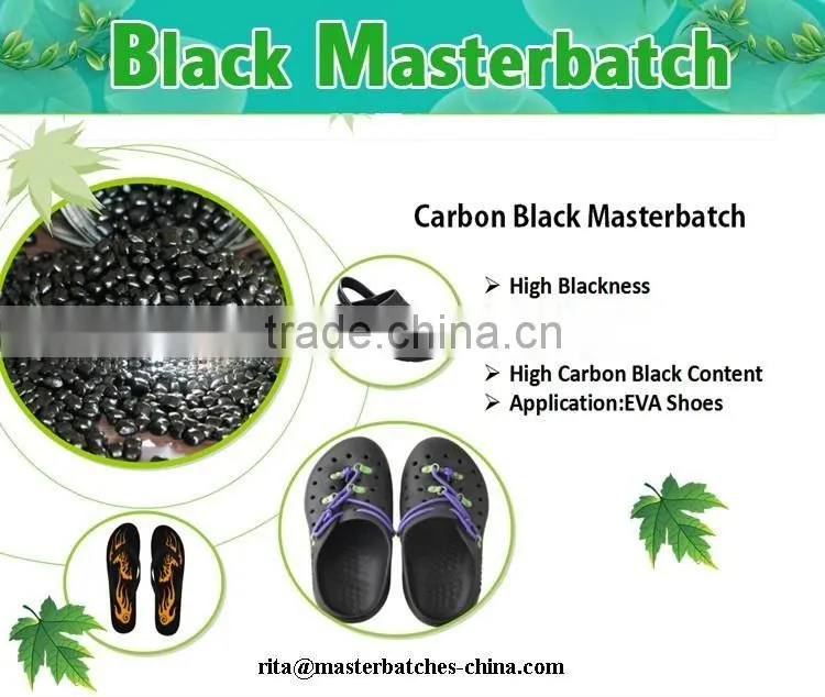 High pigment plastic black masterbatch