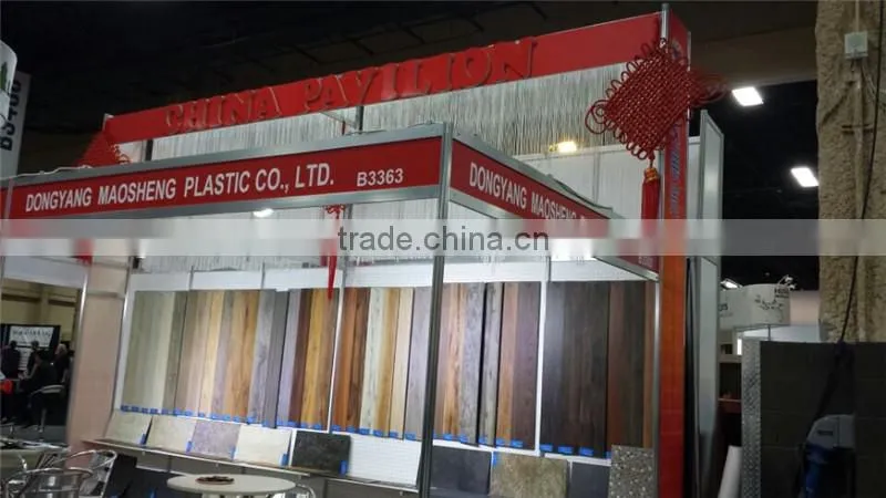 Plastic PVC Flooring Wood Look 2mm Thick