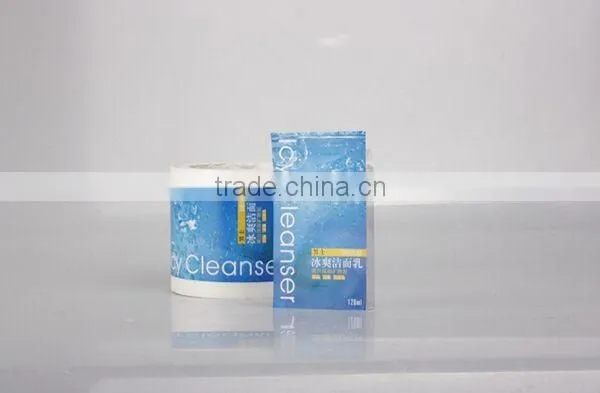 PE paper material sticker label printed low price
