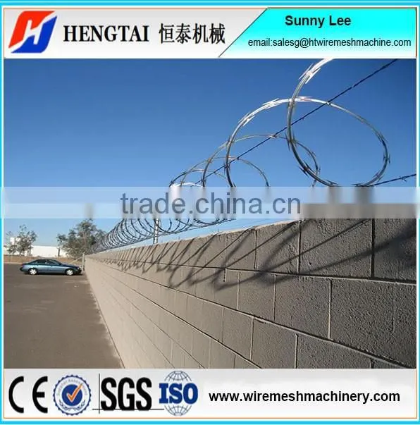 Anping Hengtai Automatic Razor Barbed Wire Fenc Making Machine