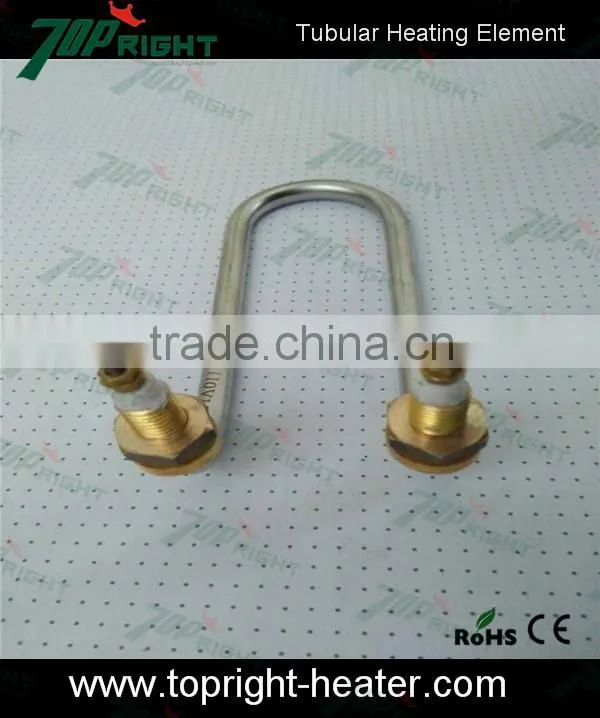 Topright-made 3kw industrial finned tubular heater water heating element