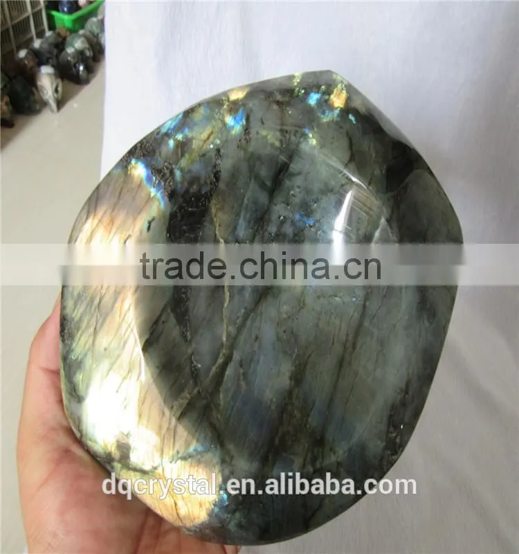 wholesale large labradorite crystal Ashtray for sale