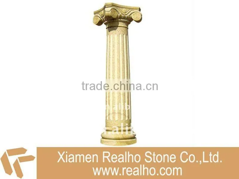 Good-selling roman marble column
