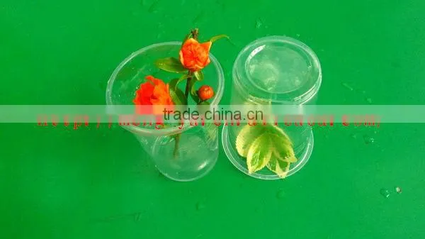 12oz disposable plastic beverage cup