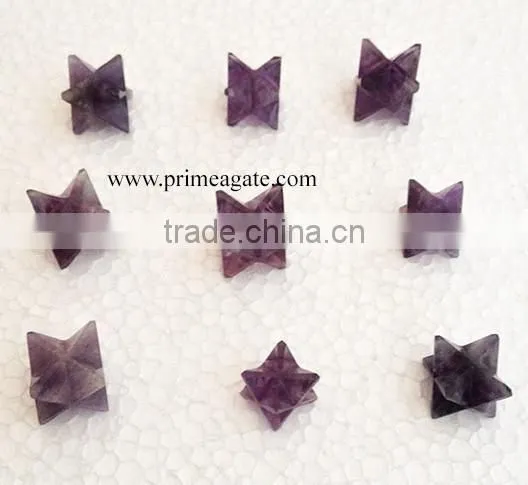 Wholesale Amethyst Merkaba Stars : Natural merkaba crystal : Amethyst Healing