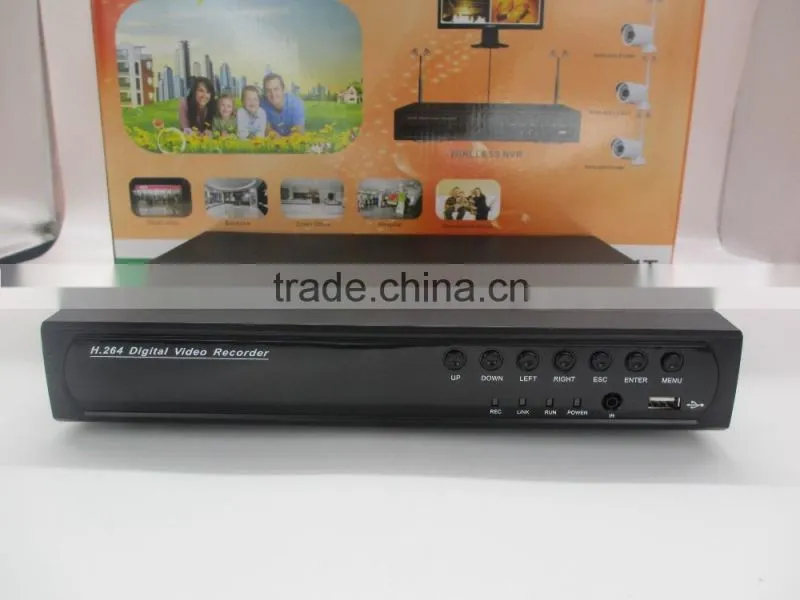 cctv kit 2mp real time ip camera security system 4ch Nvr Kit 1080P