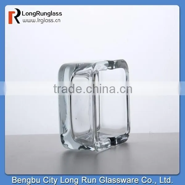 LongRun fashion homeuse square glass ashtray serveware glassware wholesale