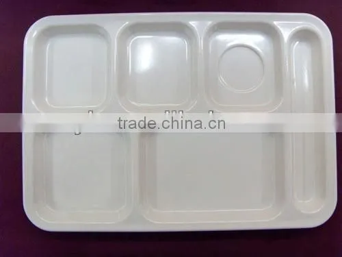 colorful sectional melamine dinner plate