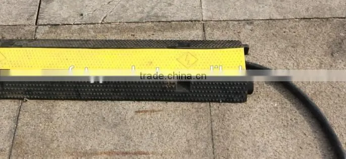 3 channel rubber pvc cable protector outdoor