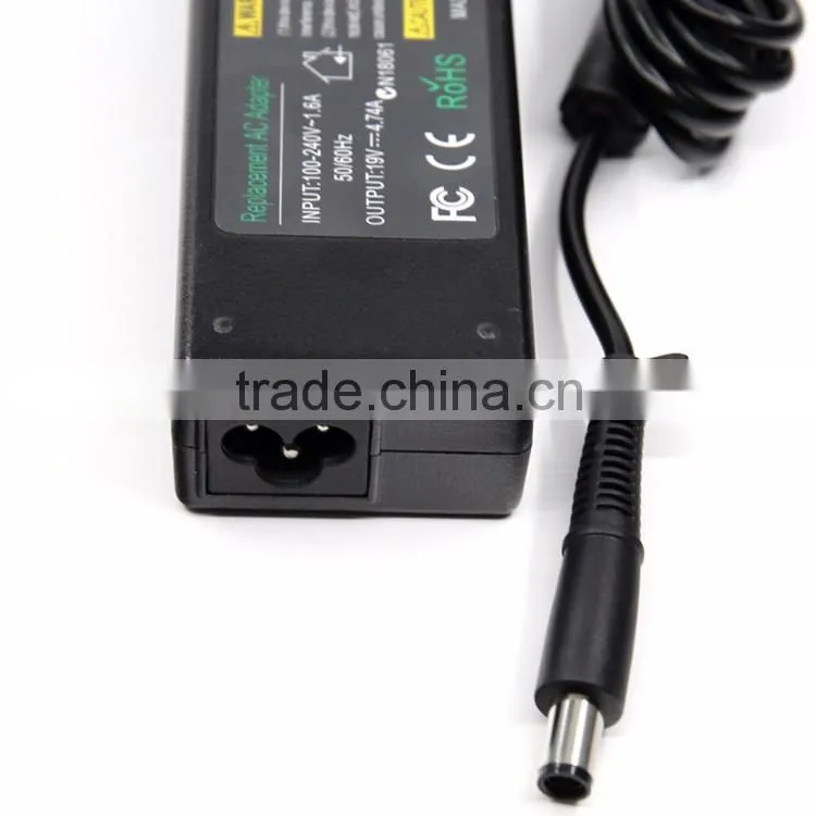 OEM!!90w laptop ac adapter 19v 4.74a ac adapter 19v 4.74a 100-240v 50-60hz 1.5a