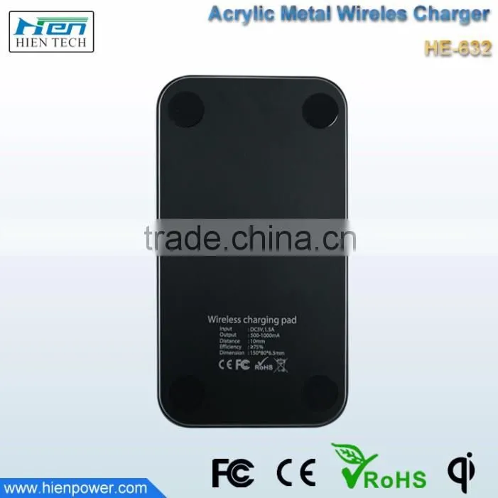 Wholesale Universal Mobile Phone Qi Wireless Charger Pad for samsung galaxy j5