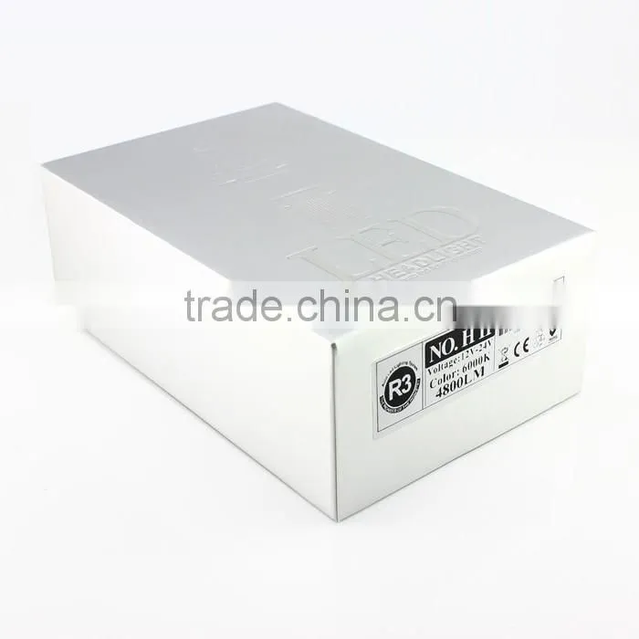 Fanless 4800 lumen led headlight for w203