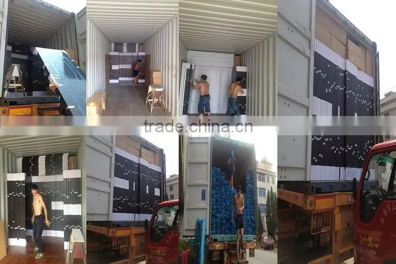 modern style american building supply steel panel door for house