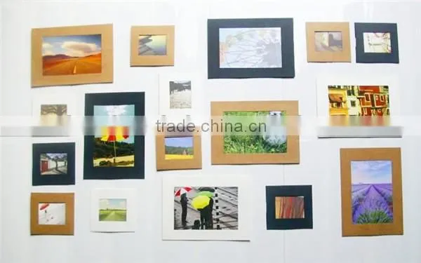 OEM creative Eco-friendly paper photo frame wholesale made in china