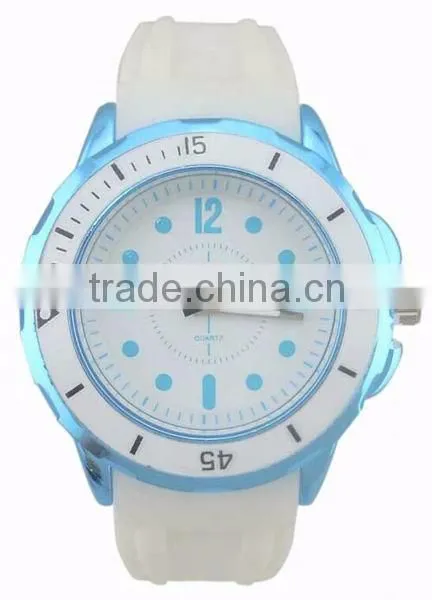 Fantastic silicone men's watches fashion quartz japan movement watch