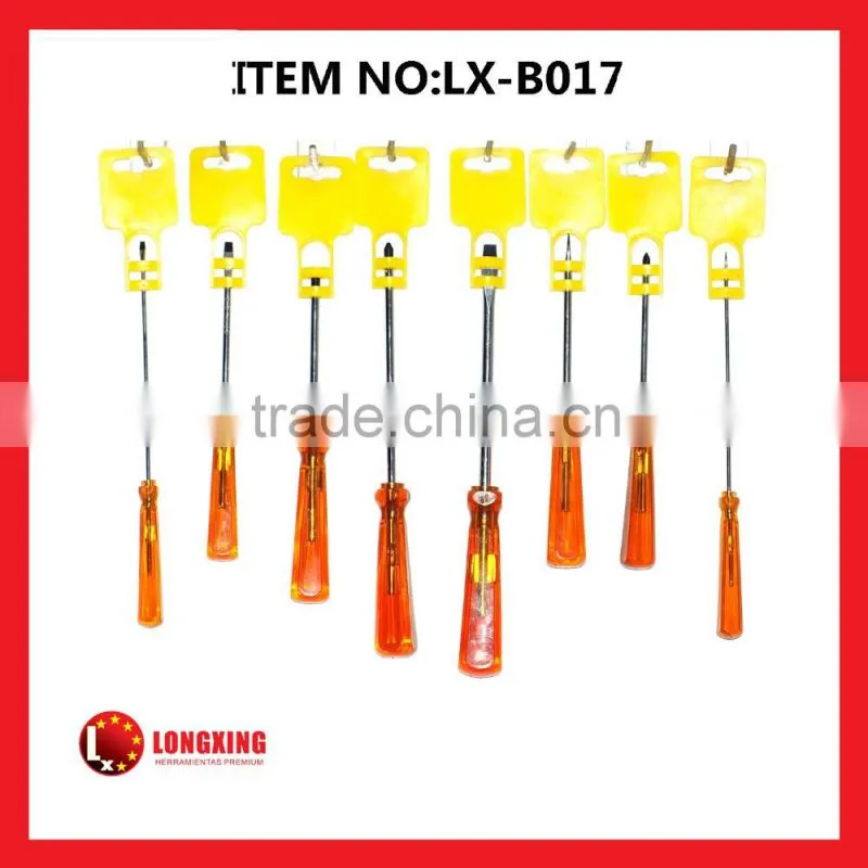 Factory Supply High quality Cr-V Screwdriver with Plastic handle