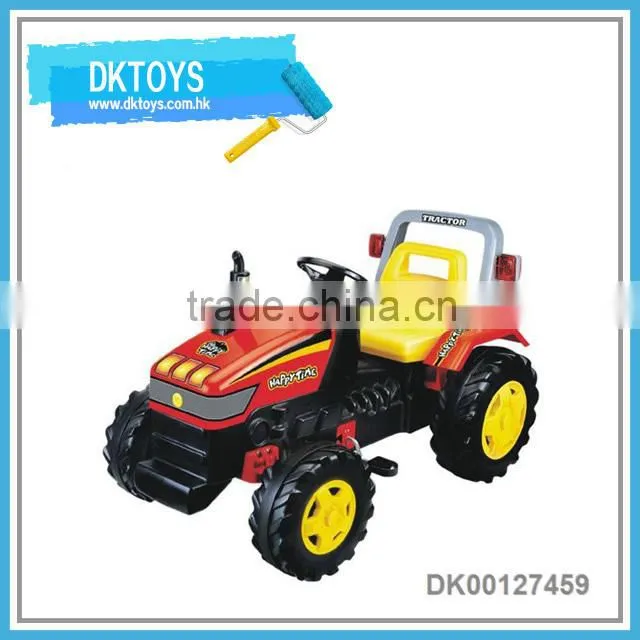 4 wheels 2 Pedals Toy Ride on Excavators for Kids