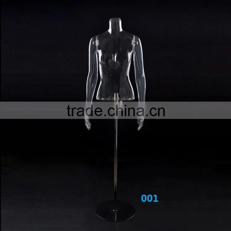 Transparent sexy women's underwear half body on sale