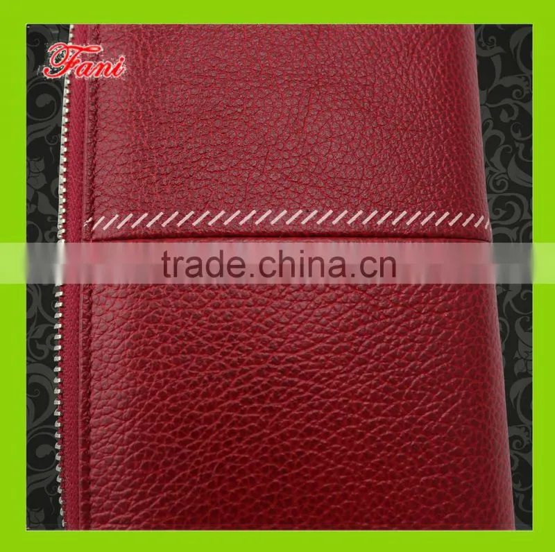 2015 fashion genuine leather wallet women