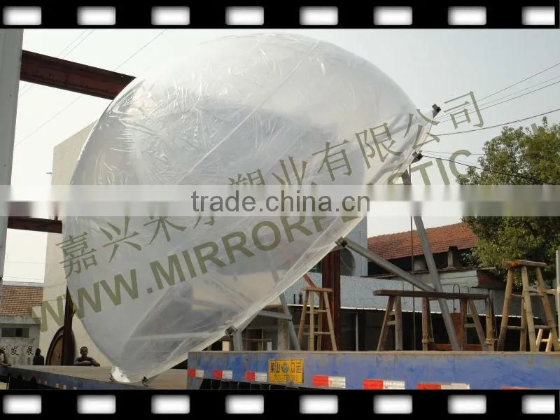 large acrylic hemisphere