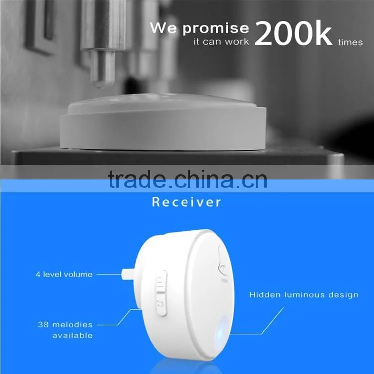 new stylish wireless doorbell for apartments