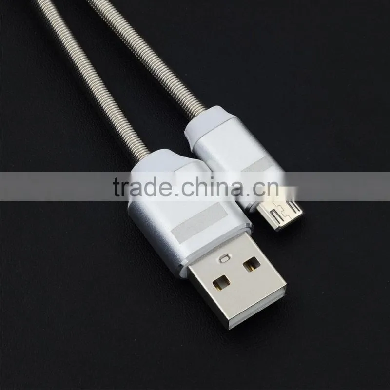 PNGXE 2016 Excellent quality exquisite nylon braided and allumunum alloy cable for iphone and for samsung