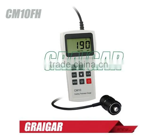 CM10FH Digital Coating Digital Coating Thickness Gauge Tester 0-10000um