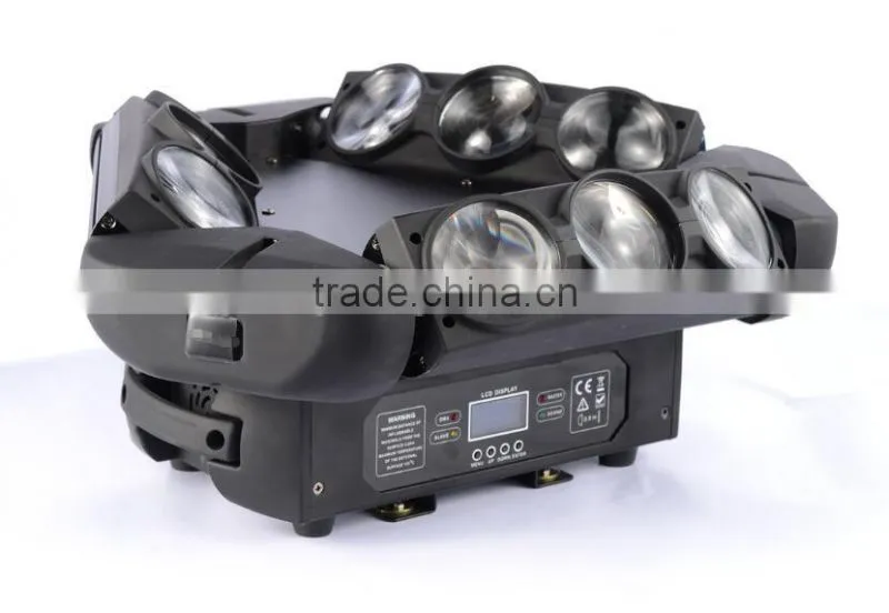 welcome 19w 9pcs led rgbw 4 in 1 spider stage light