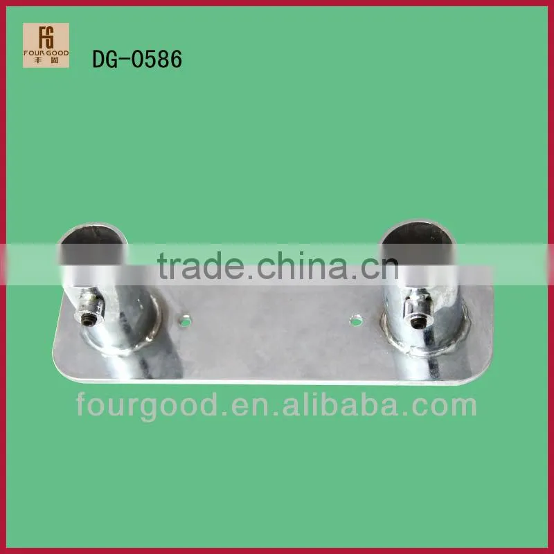 4 ways aluminum square tube connector