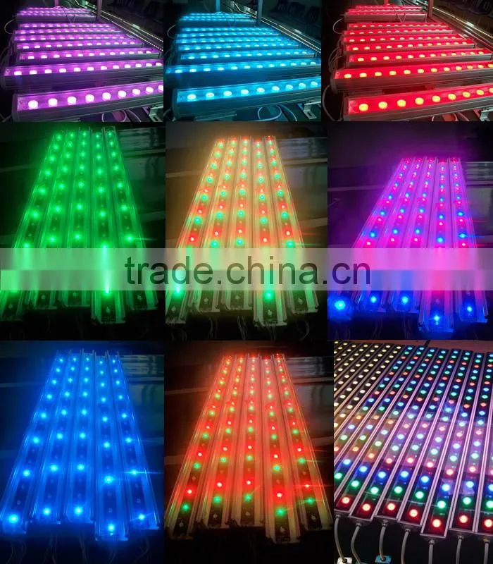 high quality 3 year warranty outdoor ip65 led wall washer white /RGB color