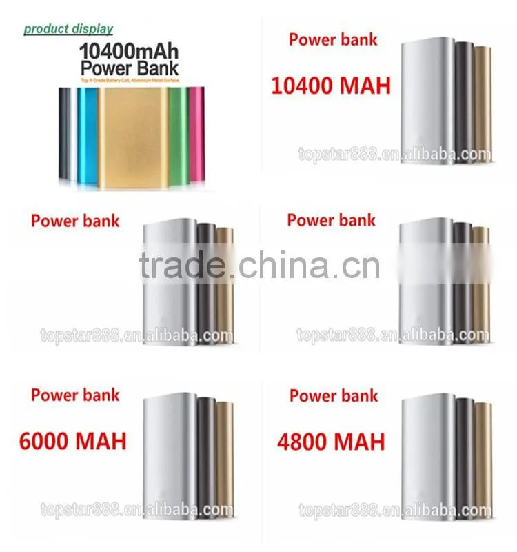 High Quality Original Xiaomi Power Bank, Hot Selling Xiaomi 10400mAh Manual For Power Bank Battery Charger for Mobile Phones