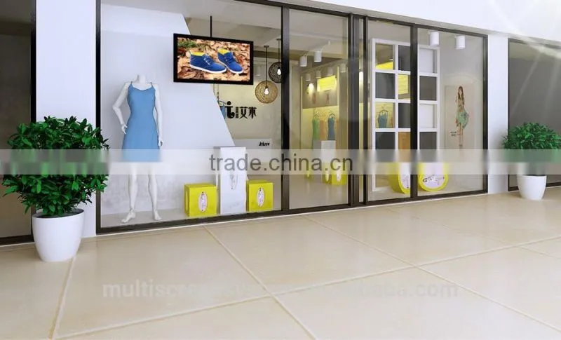 EKAA 42 inch IP65 waterproof floor standing 1500 nits lcd advertising lcd monitor high brightness