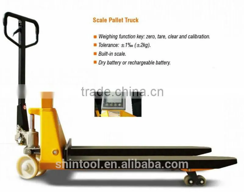 2.0 ton Scale Pallet Truck