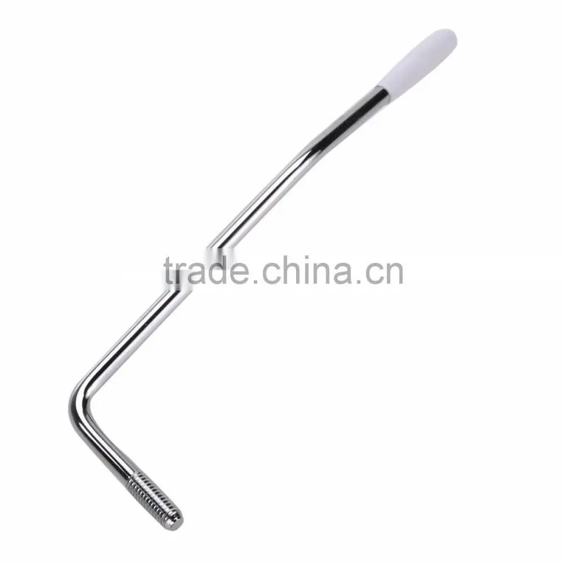 Acoustic Guitarra Guitar Parts 1 Set Chrome 6 Strings Bass Guitar Tremolo Bridge with Bar For Strat ARE4
