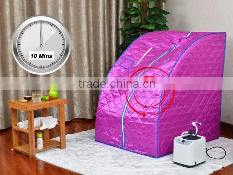 1200W 2L Capality One person Home Portable Steam Sauna Room